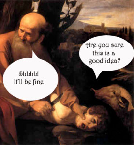 No one ever talks about Isaac's faith. . .