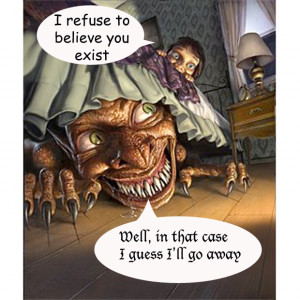 monster under bed