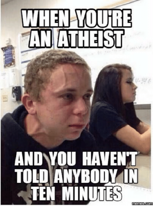 Atheists are insane